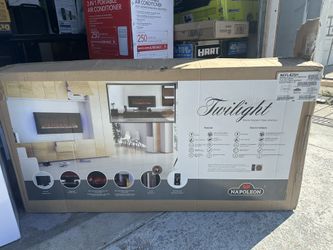 Napoleon Purview 42-inch Wall Mount Electric Fireplace - Black, NEFL42HI