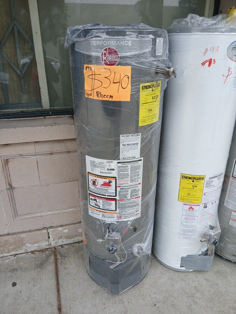 WATER HEATER-RHEEM 