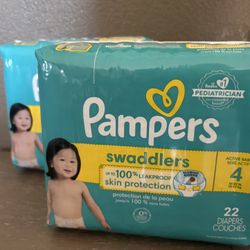 Pampers Size 4 Two Packs