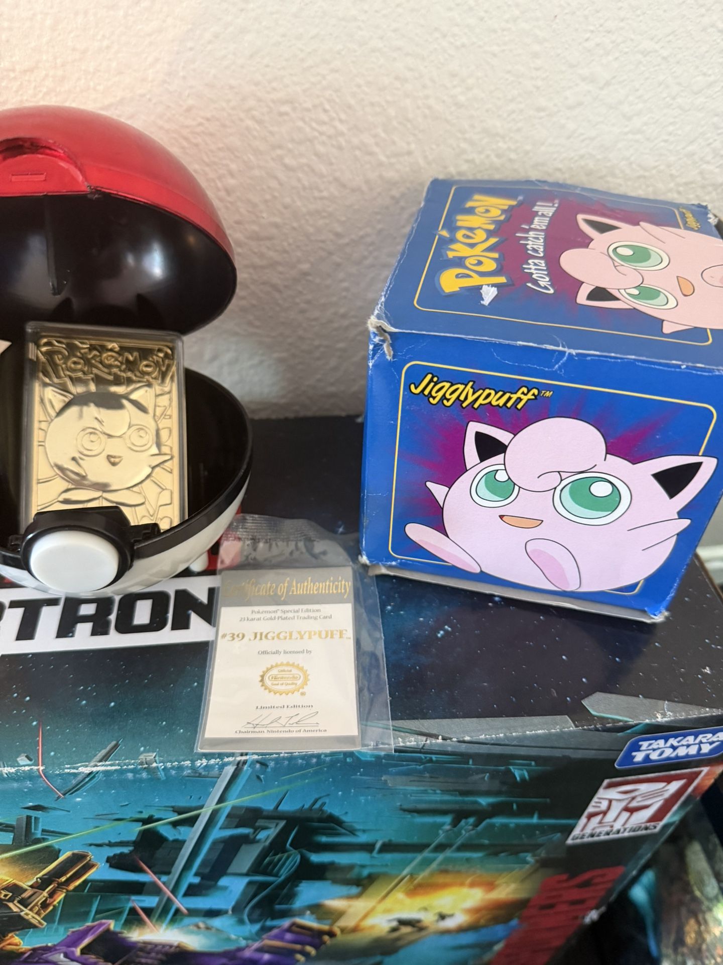 Limited Edition Pokemon Jigglypuff 23k
