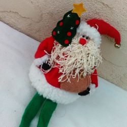 Beautiful Christmas / Holiday Santa Dolls: 14”-17" Tall - Warm & Colorful