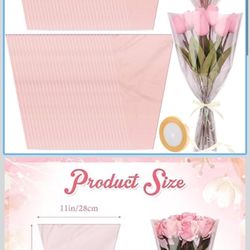 Pink Flower Bags for Bouquet 