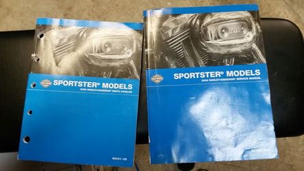 2008 sportster service manual and parts catalog