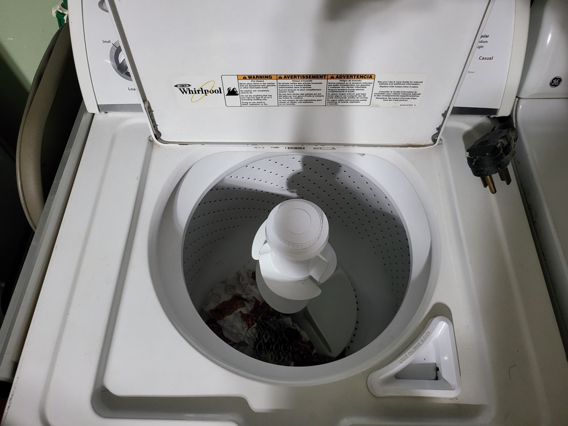 Washing machine and dryer