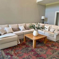 Large Ethan Allen Sectional