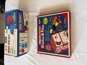 Torlai Base Ten Set & Magnetic Fraction Circles and Tiles