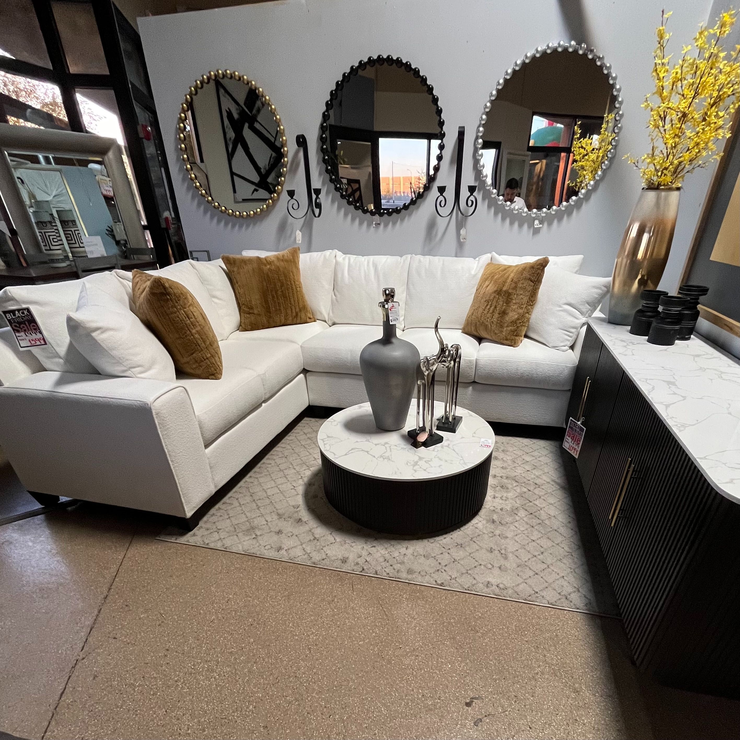 COMFORTABLE SECTIONAL CUSTOM MADE!!