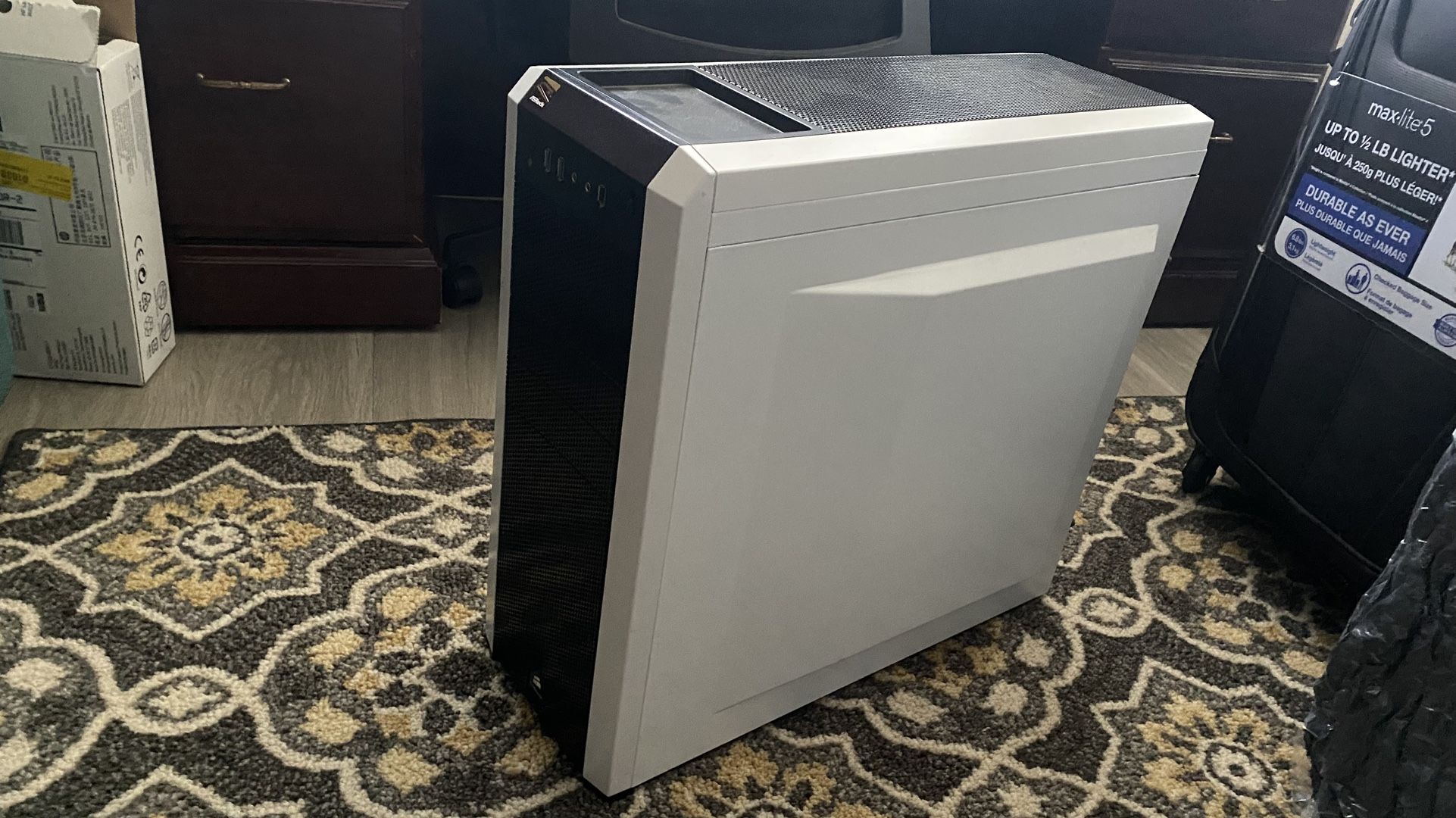 PC Case, Motherboard, DDR3 Ram, CPU, Cooler, PSU, And Fans