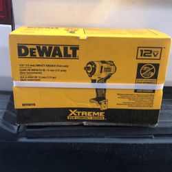 DEWALT 12V  1/2” IMPACT WRENCH TOOL ONLY 
