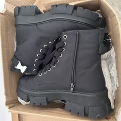 Steve Madden Black Boots