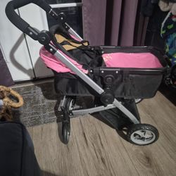 Foldable Toy Stroller 