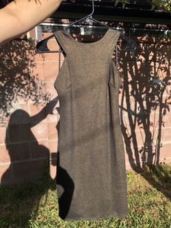 Black/ gold dress (Forever 21)