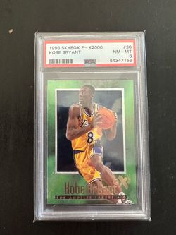 1996 Kobe Bryant E-X2000 Rookie Psa 8 rc