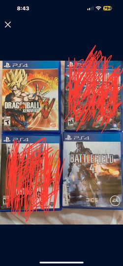 PS4 Video Games 