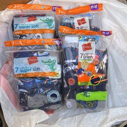 2t-3t Brief Hanes Underwear 