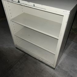 Steel grey three tier shelve