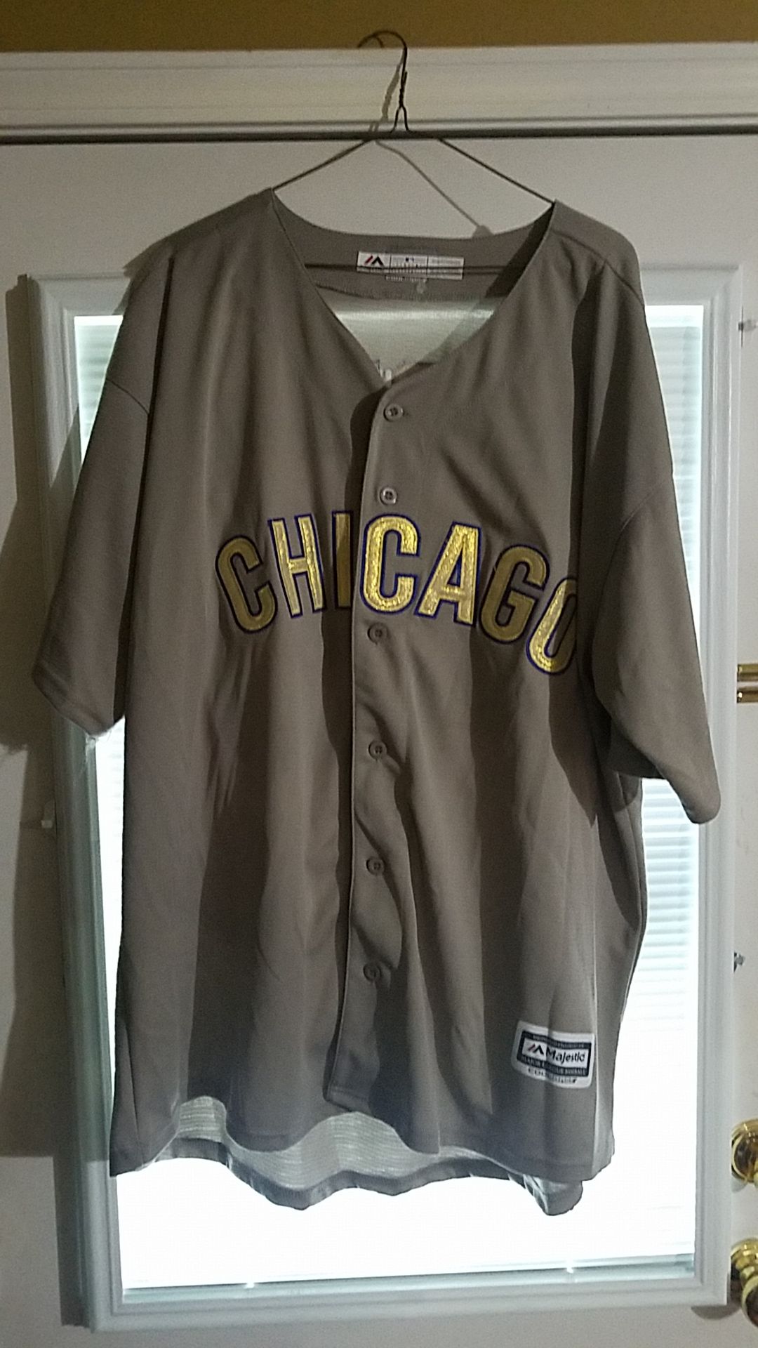 Chicago Cubs Wilson Contreras 2016 World Series Jersey