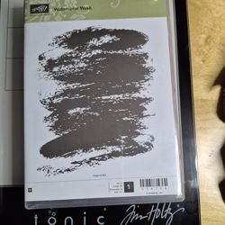 Stampin Up Background Stamp 'Watercolor Wash'