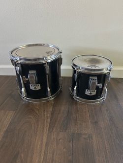 Vintage Tama Rack Tom Drums – 8” & 10” – MIJ