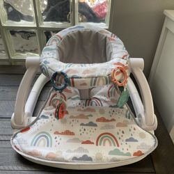 Fisher-Price Portable Baby Chair Sit-Me-Up Floor Seat 