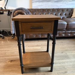 Wooden Side Table $25 OBO
