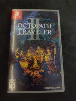 Netendo switch game- octopath traveler 2