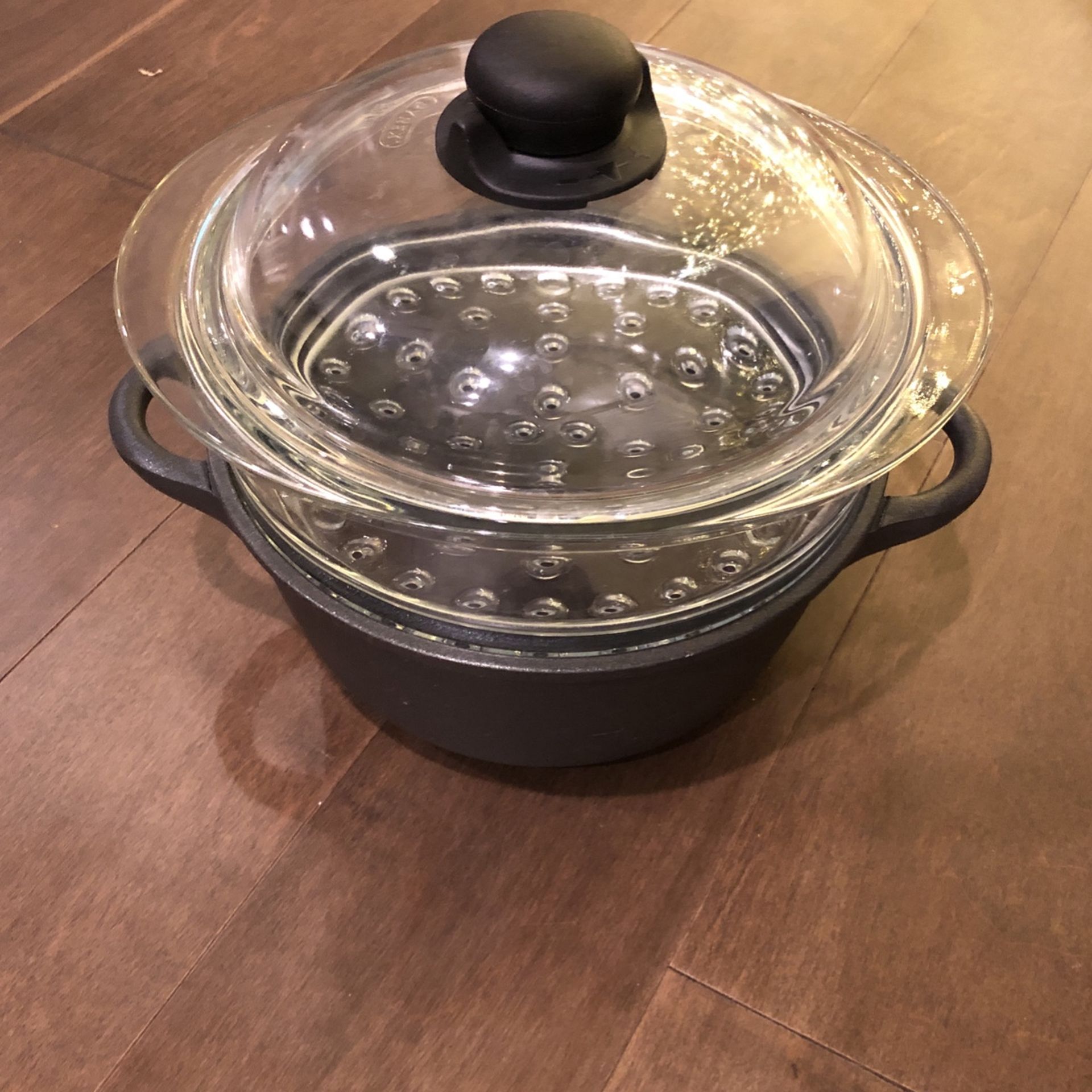 Pyrex Steamer