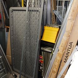 Folding Guard Woven Wire Partition 13" Wide X 7ft High