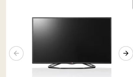 LG 42” Class Cinema 3D 1080P 120HZ LED TV with Smart TV (41.9” diagonal)