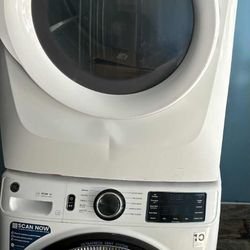 Stackable Front Loader Washer & Gas Dryer 