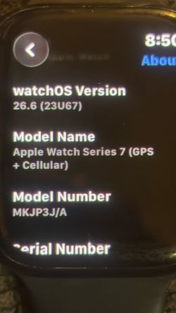 Apple watch series 7 Gps+Cellular