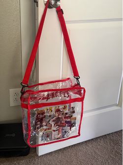 Clear Angels baseball team ..stadium friendly bag