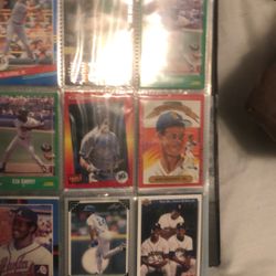 All The Great Baseball Cards 50&60&70&80&90s Even Autograph Cards Over 300 Cards Great Conditions !!!!!!! Binder 4 Sale