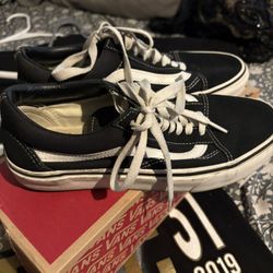 Black And White Old-School Vans