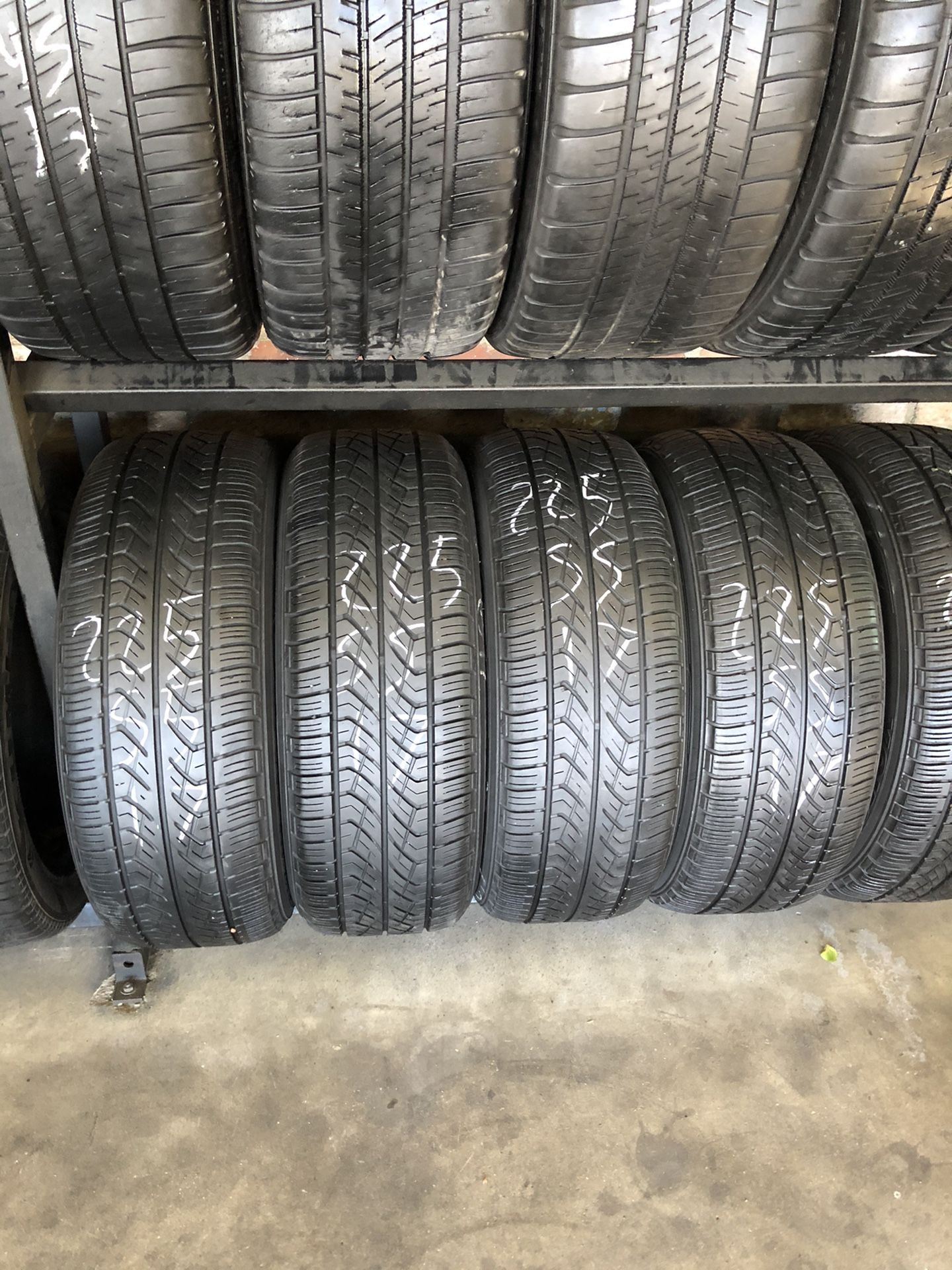 225-55-17 used tires 225/55/17 llantas usadas