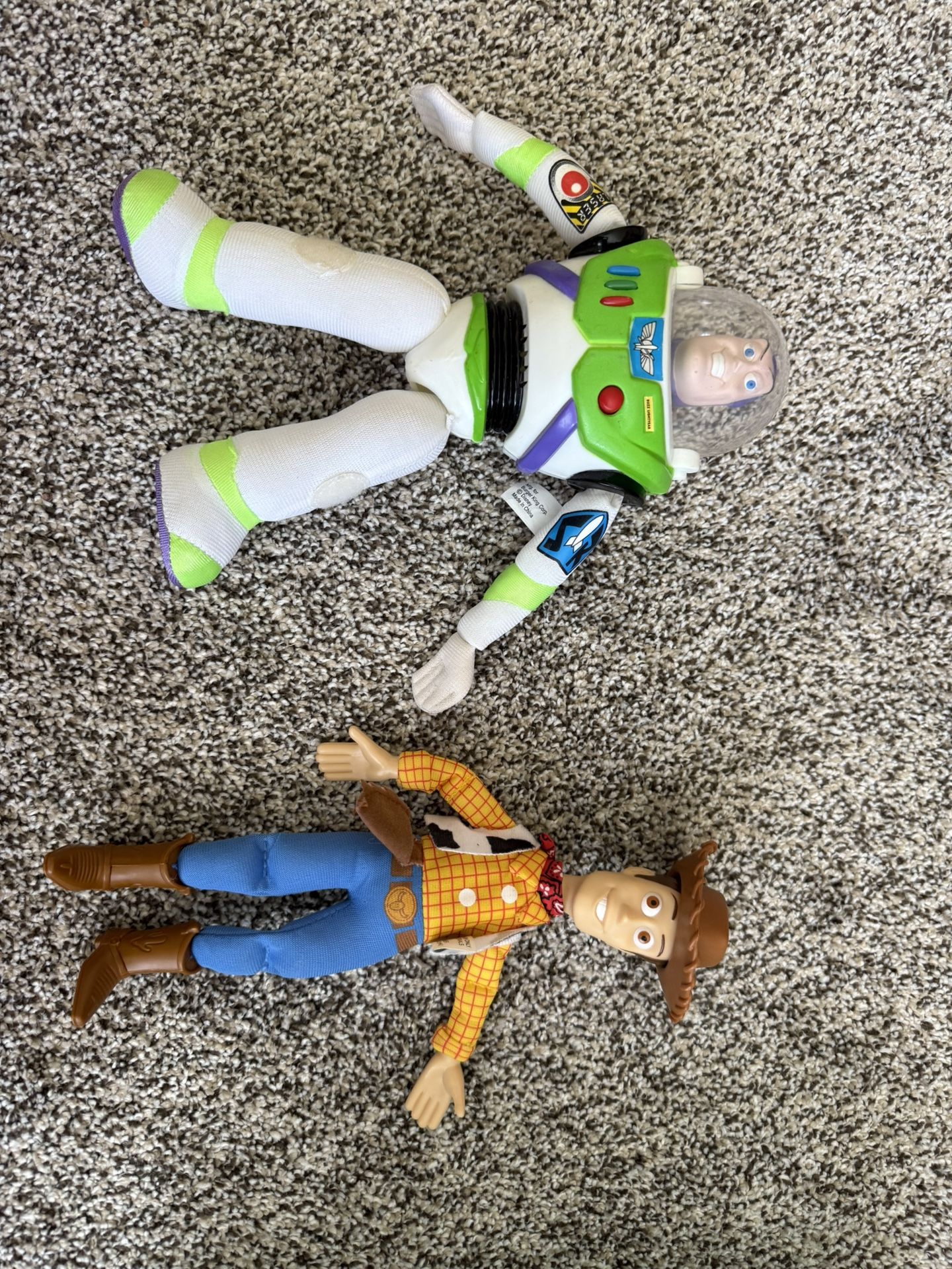 Woody And Buzz Lightyear Circa 1990’s