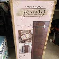 HIVES AND HONEY JEWELRY ARMOIRE