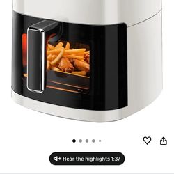 Beige 6.34 QT Air Fryer