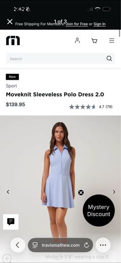 Travis mathew women’s moveknit dress