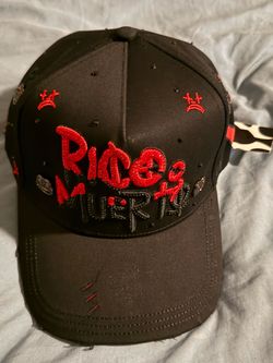 Rico Muerto Black Embroidered Baseball Cap