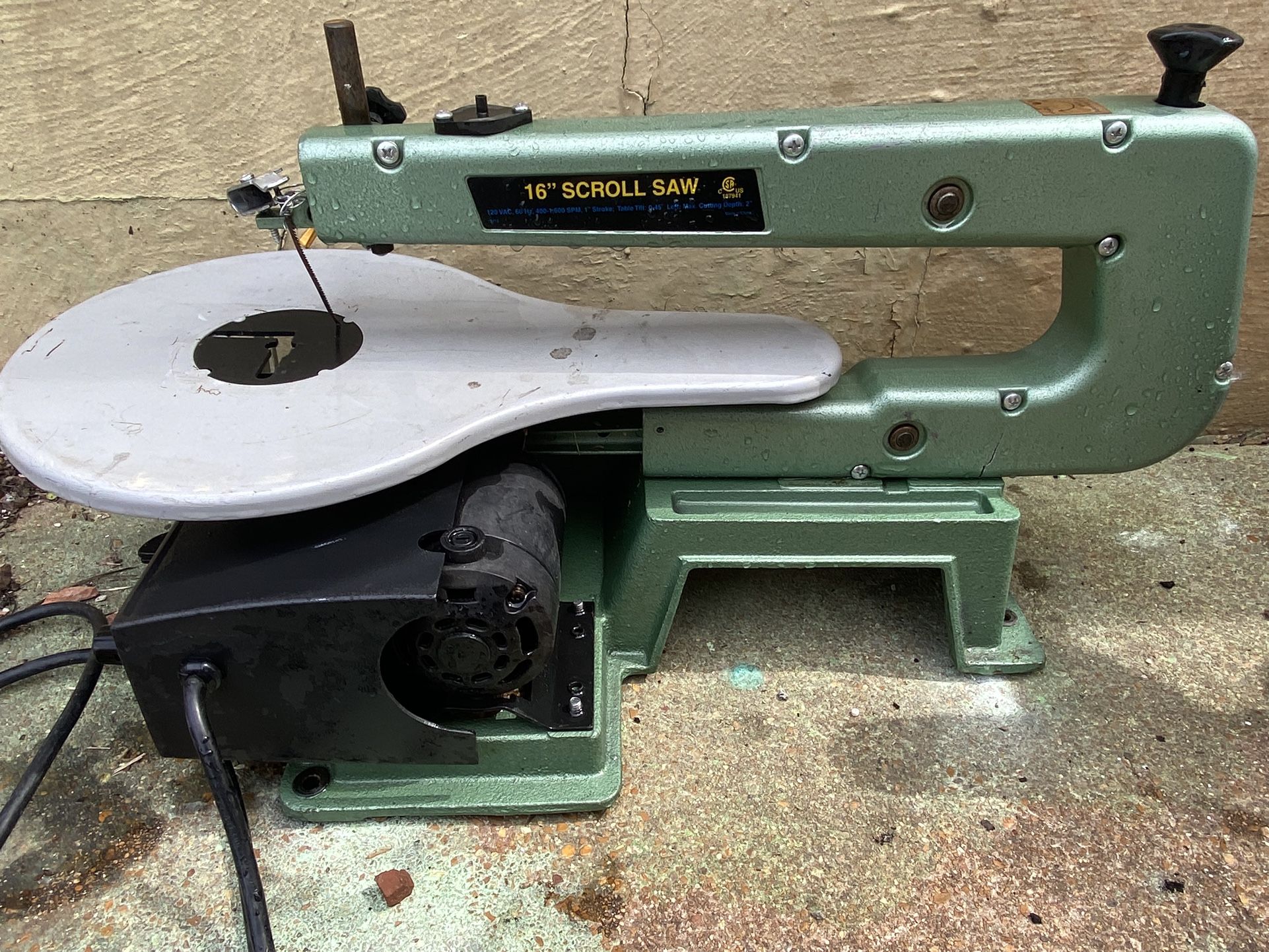 16” Scroll Saw