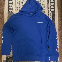Blue White Chrome Hoodie 
