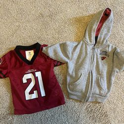 Arizona Cardinals Toddler Jersey & Sweatshirt