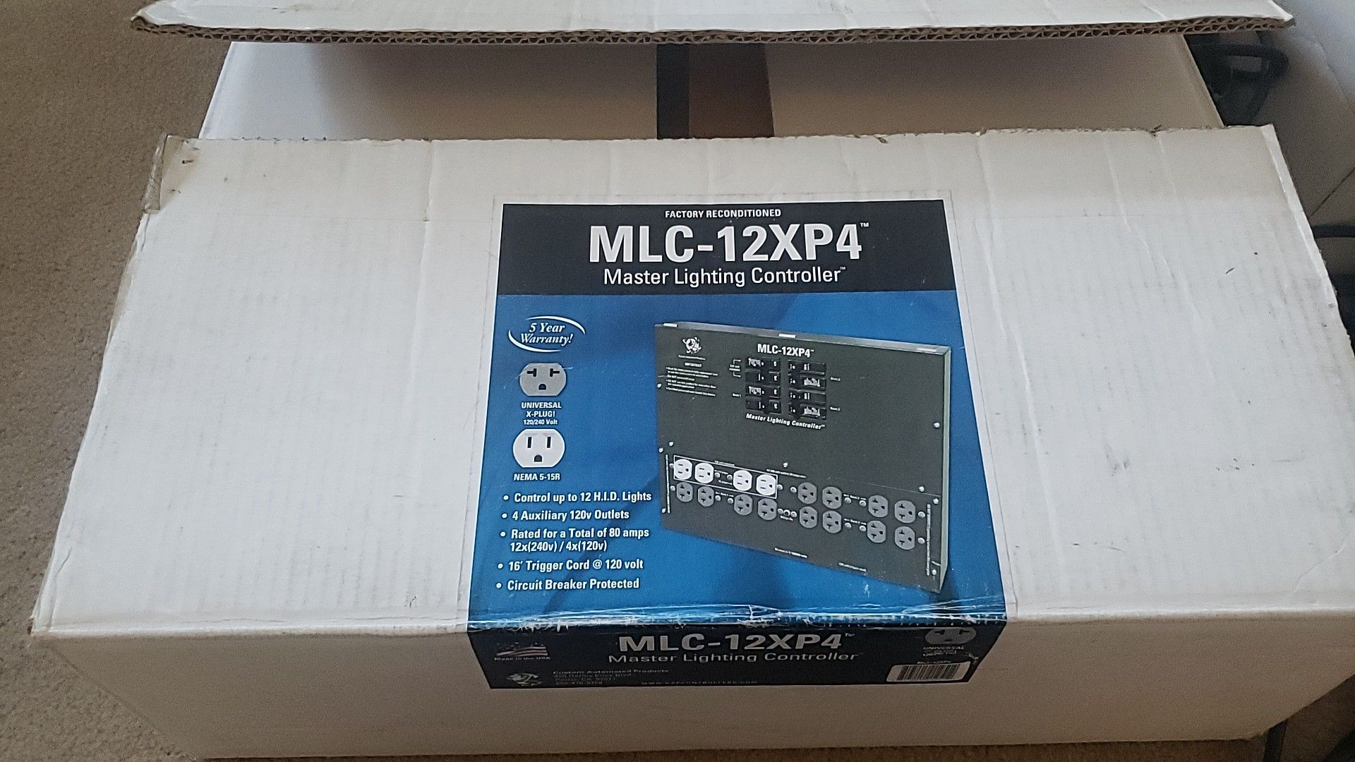 CAP Master Lighting Controller MLC-12XP4