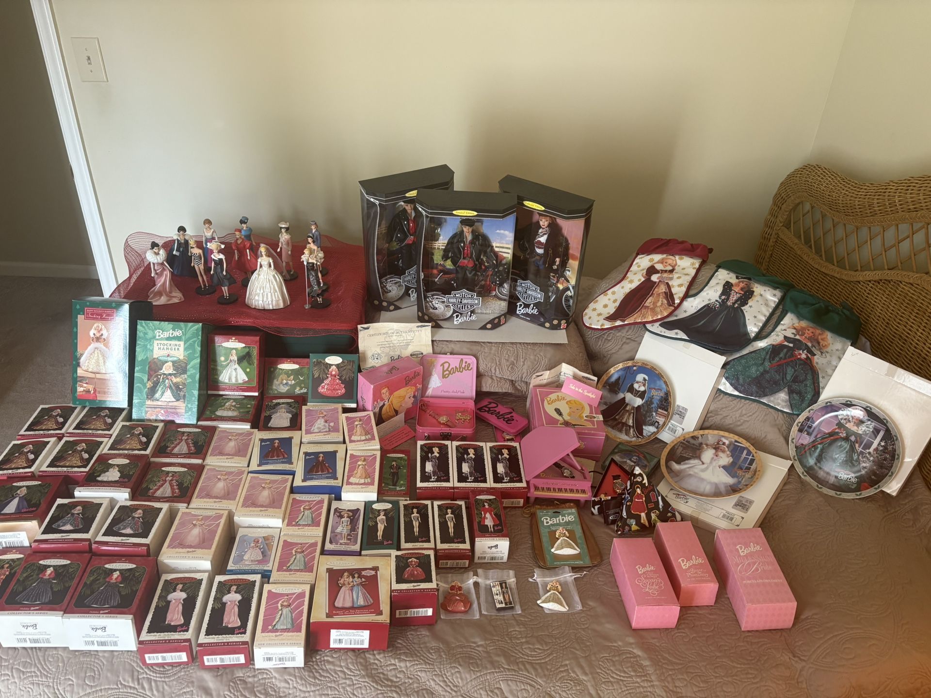 Barbie Memorabilia Collection. Part Of An Estate Sale.