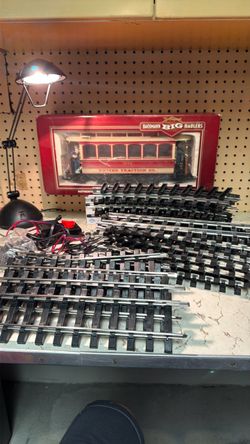 Bachmann G Scale Streetcar with Track and Power Source