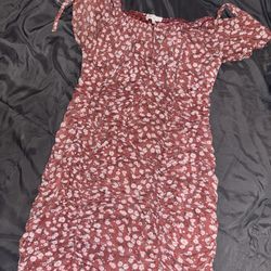 Off shoulder mini dress XL