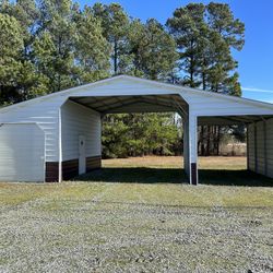 Carport with Garage