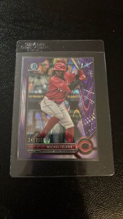 Michel Triana Bowman Chrome 1st Bowman /250 Refractor