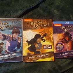 Legend Of Korra - 3 Book Set DVD/Blu-Ray